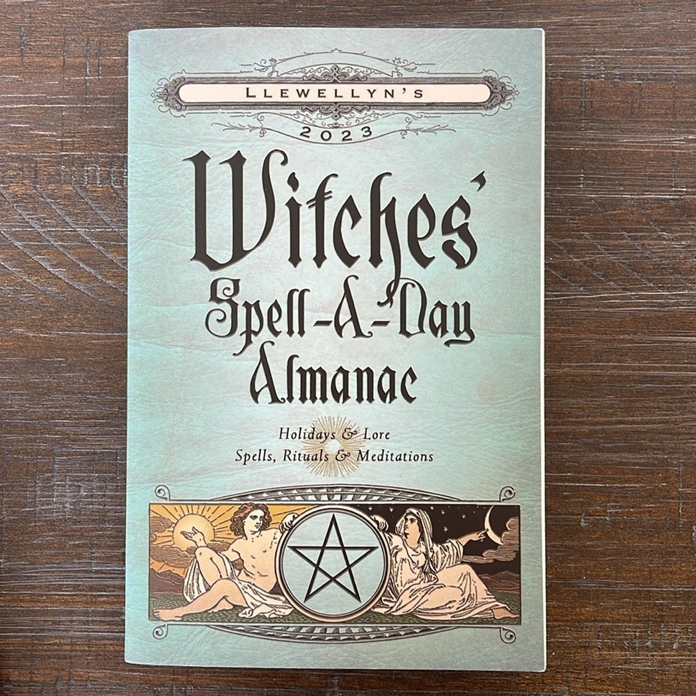NEW 2 Book Set Llewellyn's Witches Spell-A-day Almanac 2023 & 2024 - Picture 4 of 7